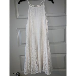 Mossimo Lace-Detailed Sun Dress
